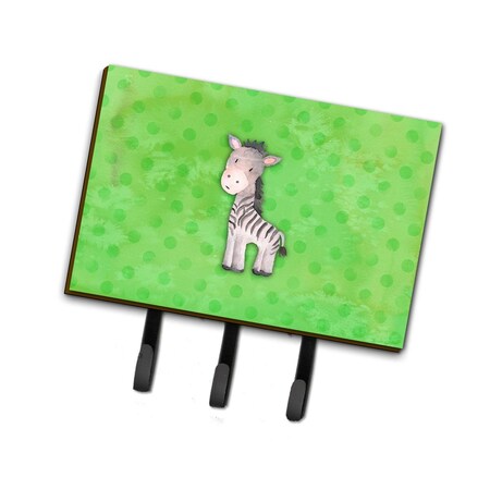 Jensendistributionservices Polkadot Zebra Watercolor Leash or Key Holder MI1713183